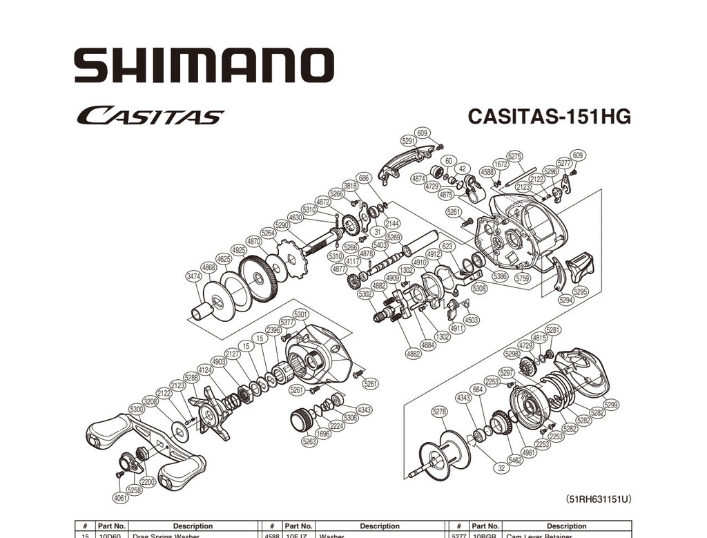 Casitas 151HG