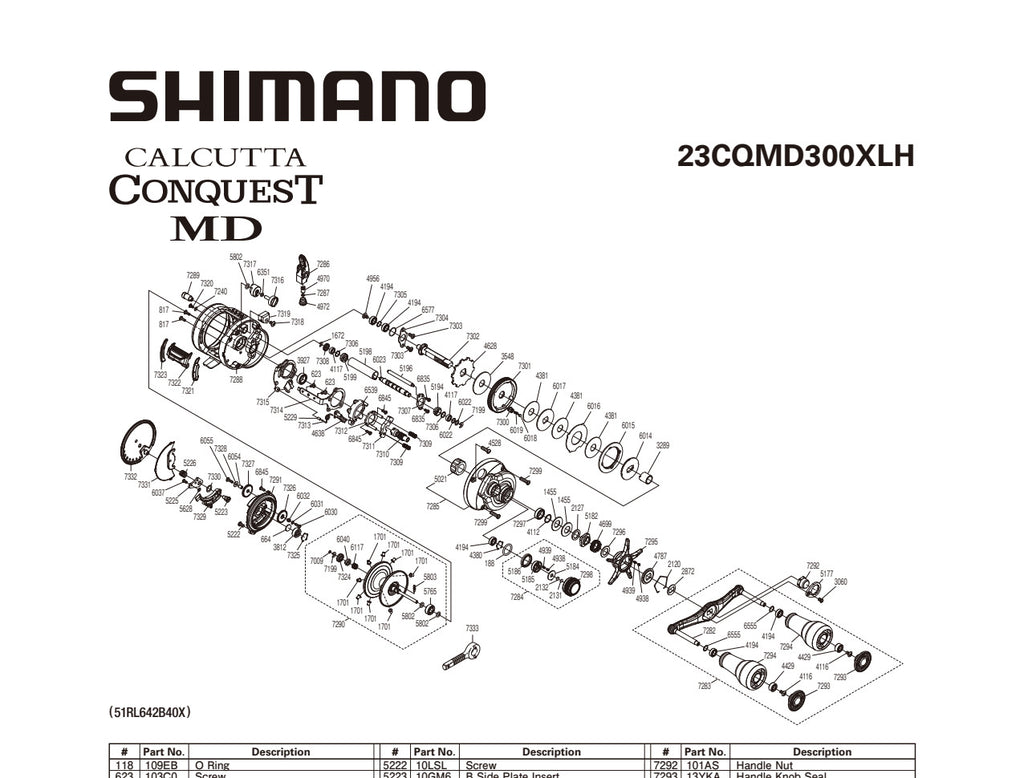 CALCUTTA CONQUEST MD300XG LH B