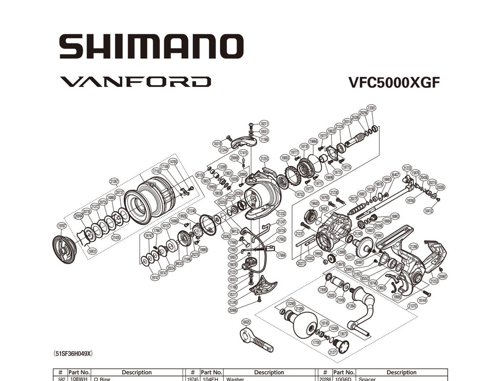 VANFORD C5000XG F