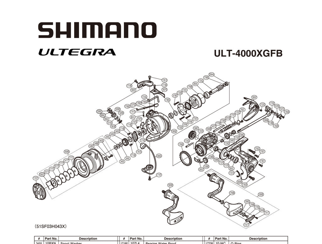 ULTEGRA 4000XG FB