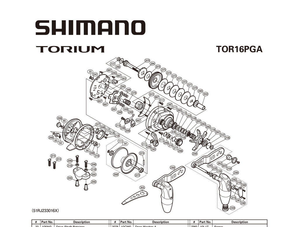 TORIUM 16PG A