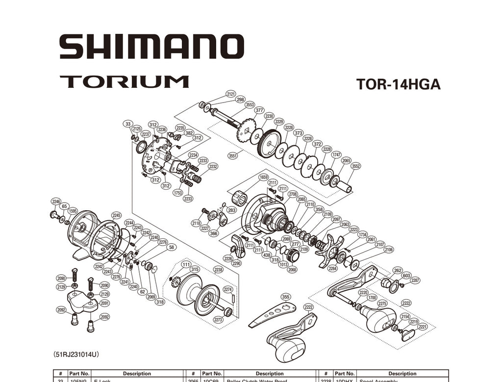 TORIUM 14HG A