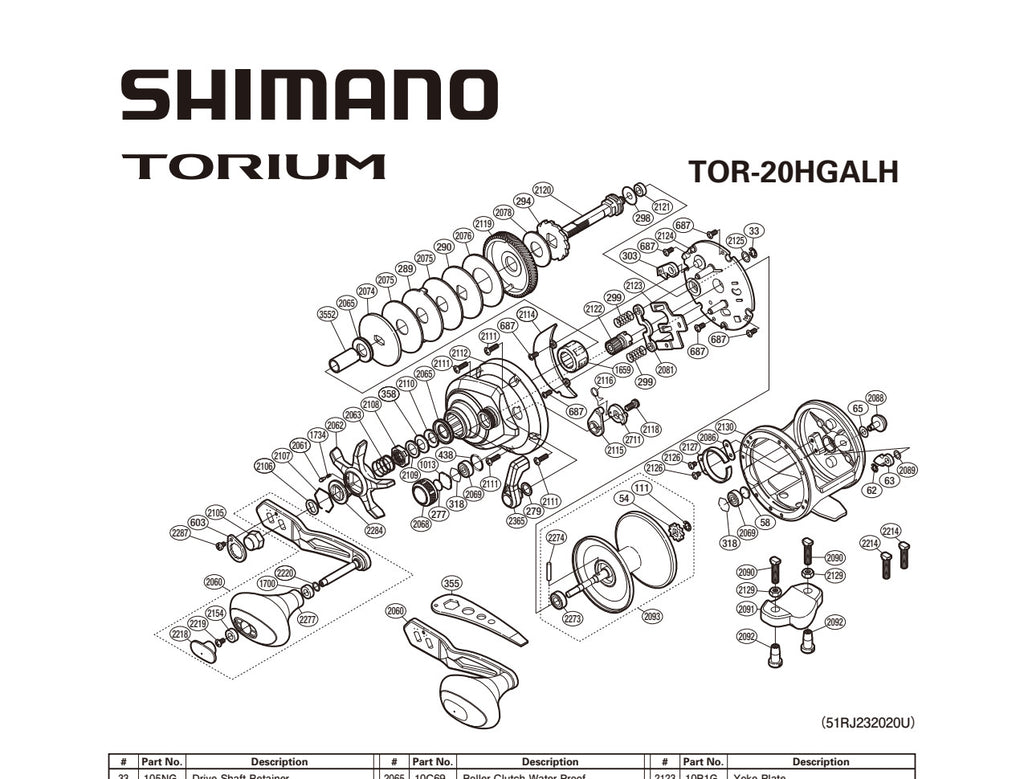 TORIUM 20HG AL