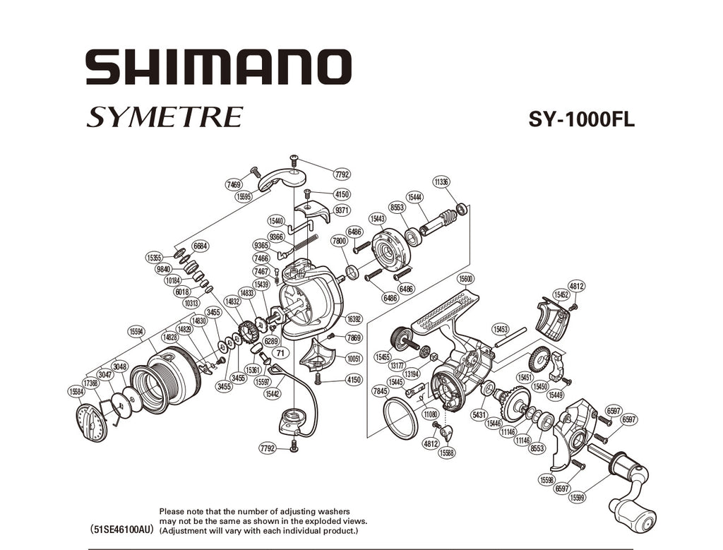 SYMETRE 1000FL ALUMINUM BDY