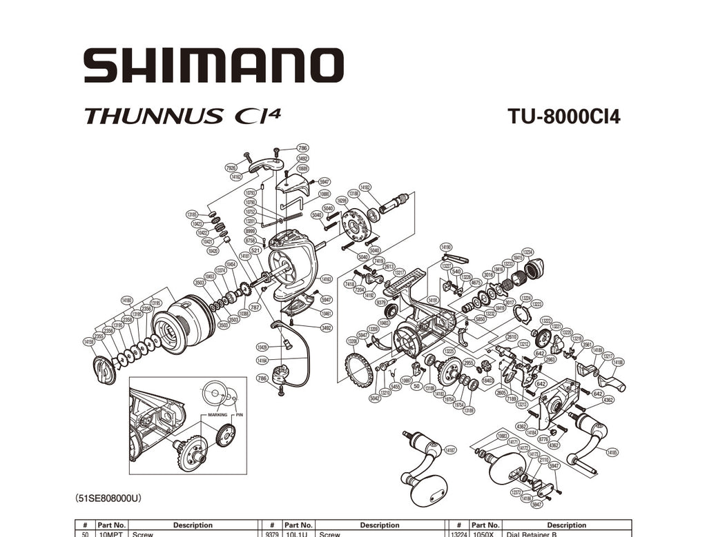 THUNNUS CI4 8000SW