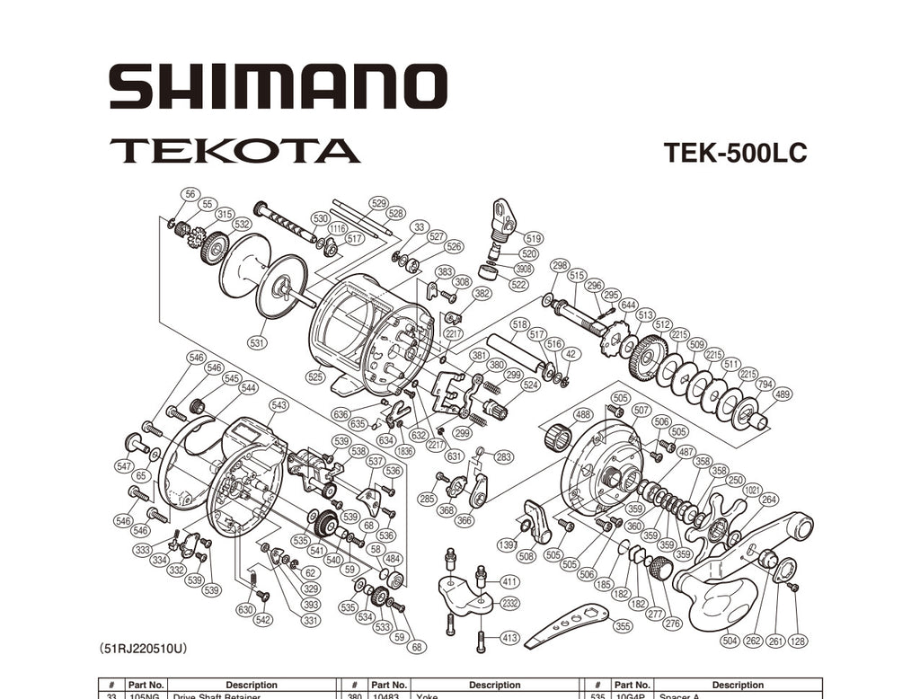 TEKOTA 500 LC